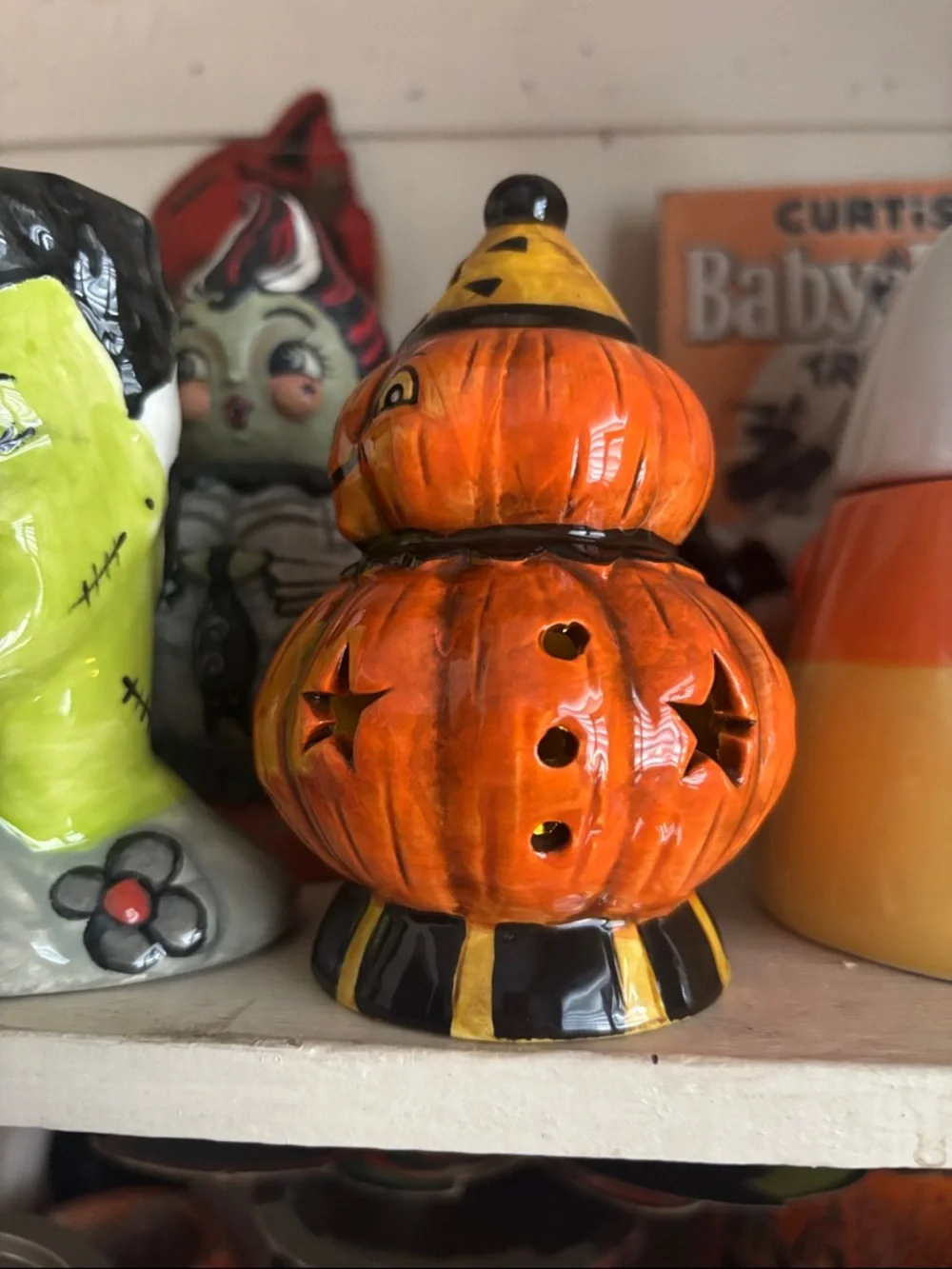 Johanna Parker light up pumpkin - Picture 3 of 8